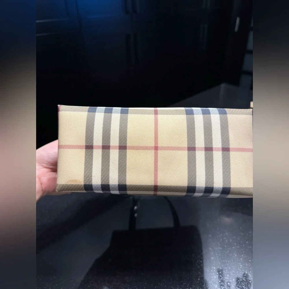 BURBERRY Nova Check Mini Tote